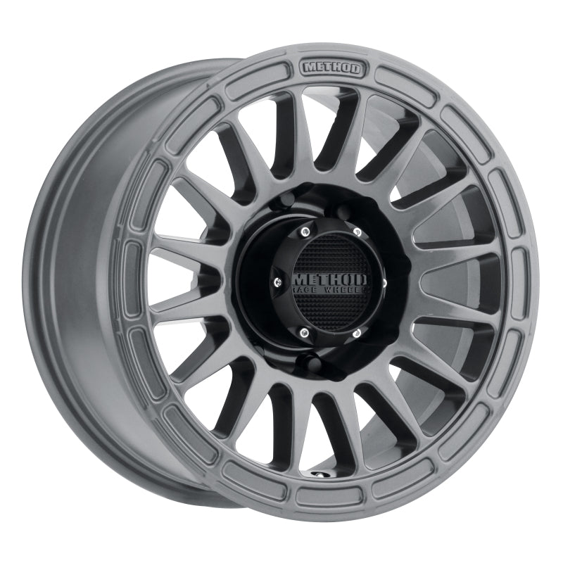 Method MR314 18x9 +18mm Offset 8x6.5 130.81mm CB Gloss Titanium Wheel - DTX Performance