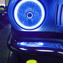 Load image into Gallery viewer, Oracle Pre-Installed Lights 7 IN. Sealed Beam - Blue Halo - DTX Performance