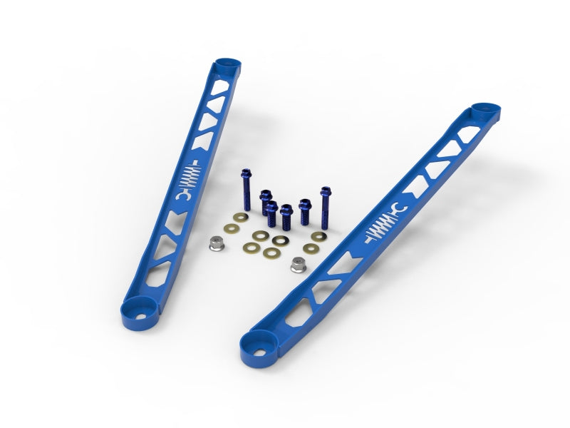 aFe CONTROL 304 Stainless Steel Front Suspension Strut Brace Blue - Toyota GR Supra (A90) 20-21 - DTX Performance