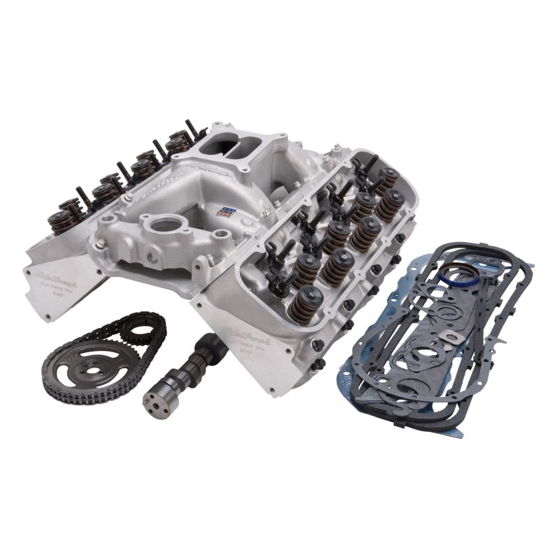 Edelbrock Power Package Top End Kit RPM Series Chevrolet 85-Earlier Mark IV 396-454Ci Big Block V8 - DTX Performance