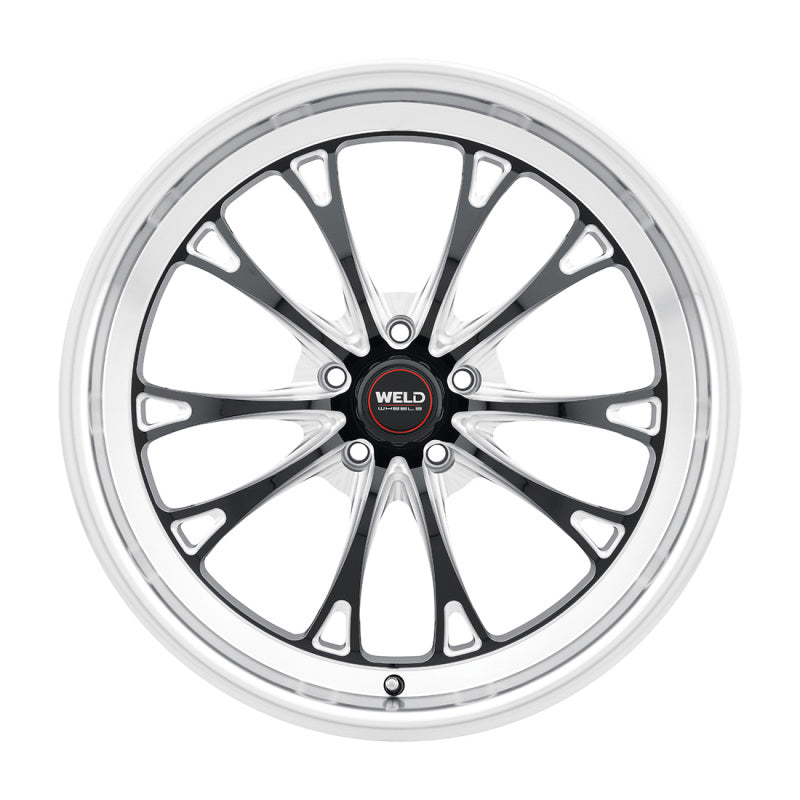 Weld S113 20X11 Belmont 5X120 ET40 BS7.6 Gloss Black MIL Dia 72.56 - DTX Performance