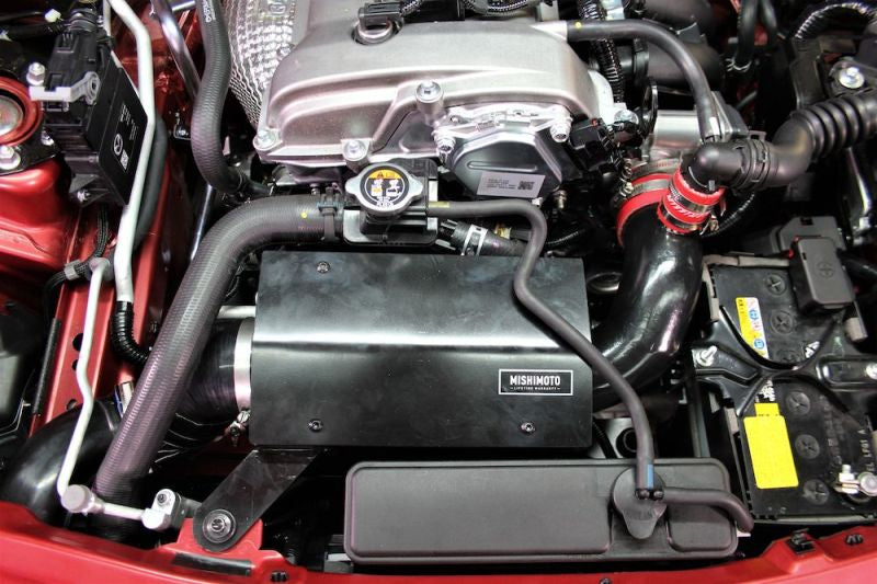 Mishimoto 2016+ Mazda Miata Performance Intake - Wrinkle Red - DTX Performance