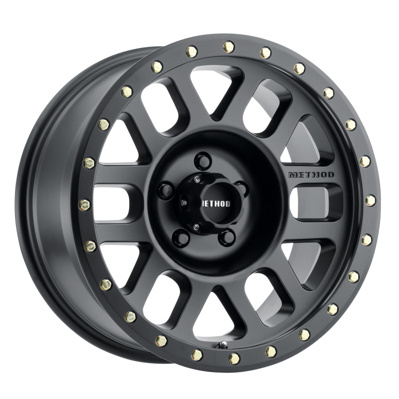 Method MR309 Grid 18x9 0mm Offset 5x150 116.5mm CB Matte Black Wheel - DTX Performance