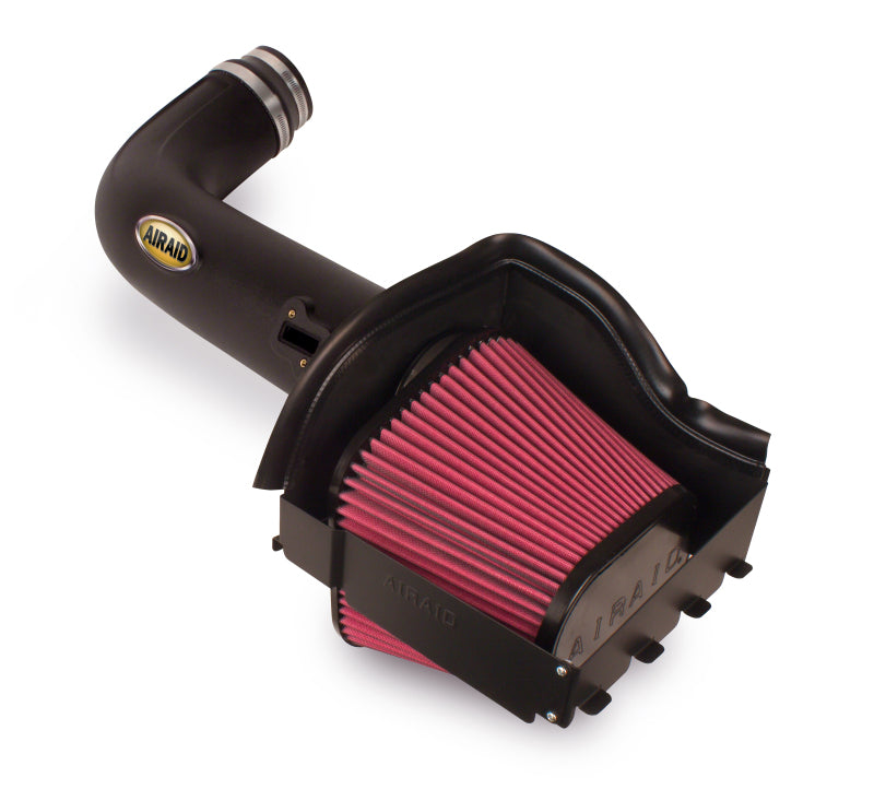 Airaid 2010 Ford F-150 Raptor 5.4L CAD Intake System w/ Tube (Dry / Red Media) - DTX Performance