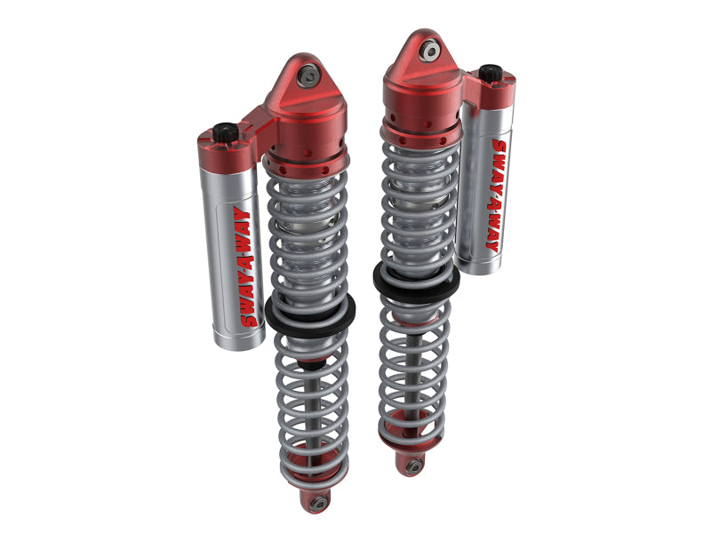 aFe 17-19 Polaris RZR 925/1000cc Sway-A-Way 2.5 Front Coilover Kit w/ PB Reservoirs and Comp Adj - DTX Performance