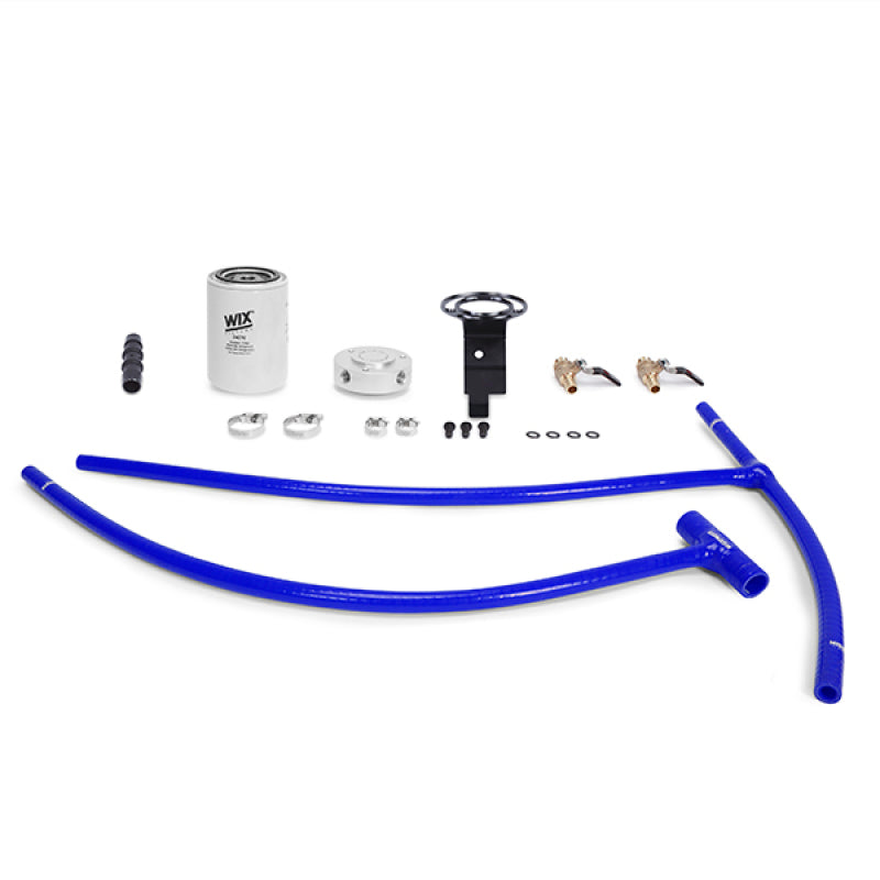 Mishimoto 03-07 Ford 6.0L Powerstroke Coolant Filtration Kit - Blue - DTX Performance