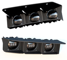 Load image into Gallery viewer, ORACLE Lighting 21-22 Ford Bronco Triple LED Fog Light Kit for Steel Bumper - White - DTX Performance