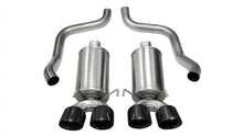 Load image into Gallery viewer, Corsa 05-08 Chevrolet Corvette C6 6.0L V8 Black Xtreme Axle-Back Exhaust - DTX Performance