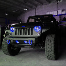 Load image into Gallery viewer, Oracle 7in High Powered LED Headlights - Black Bezel - ColorSHIFT No Controller - DTX Performance