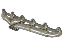 Load image into Gallery viewer, aFe Twisted Steel Header w/ T4 Turbo Manifold 03-07 Dodge Diesel L6-5.9L - DTX Performance