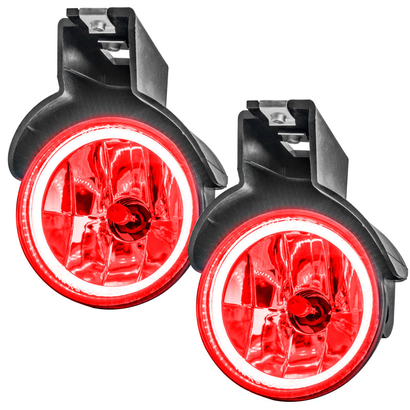 Oracle Lighting 97-00 Dodge Durango Pre-Assembled LED Halo Fog Lights -Red - DTX Performance