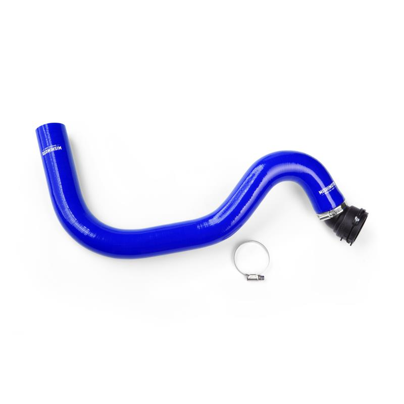 Mishimoto 15+ Ford Mustang GT Blue Silicone Upper Radiator Hose - DTX Performance