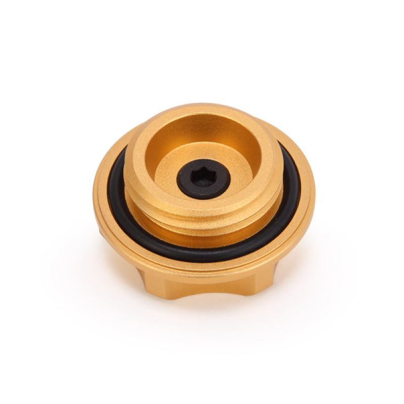 Mishimoto Subaru Oil FIller Cap - Gold - DTX Performance