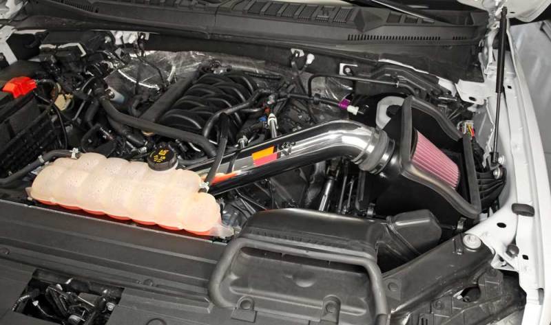 K&N 15 Ford F150 5.0L V8 F/I High Flow Performance Intake Kit - DTX Performance