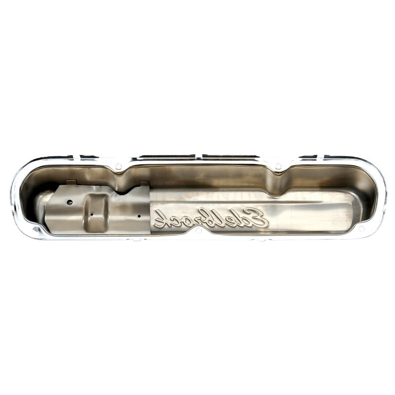 Edelbrock Valve Cover Signature Series Chrysler 1965-1991 318-340-360 CI V8 Chrome - DTX Performance