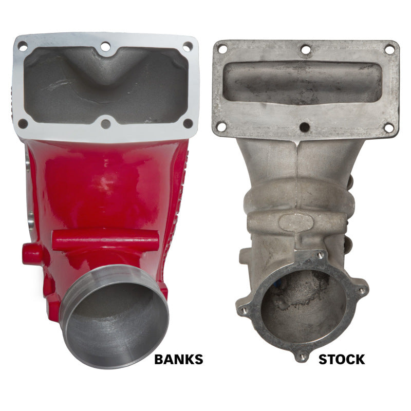 Banks Power 07.5-17 Ram 2500/3500 6.7L Diesel Monster-Ram Intake System w/Fuel Line 4.0in Red - DTX Performance