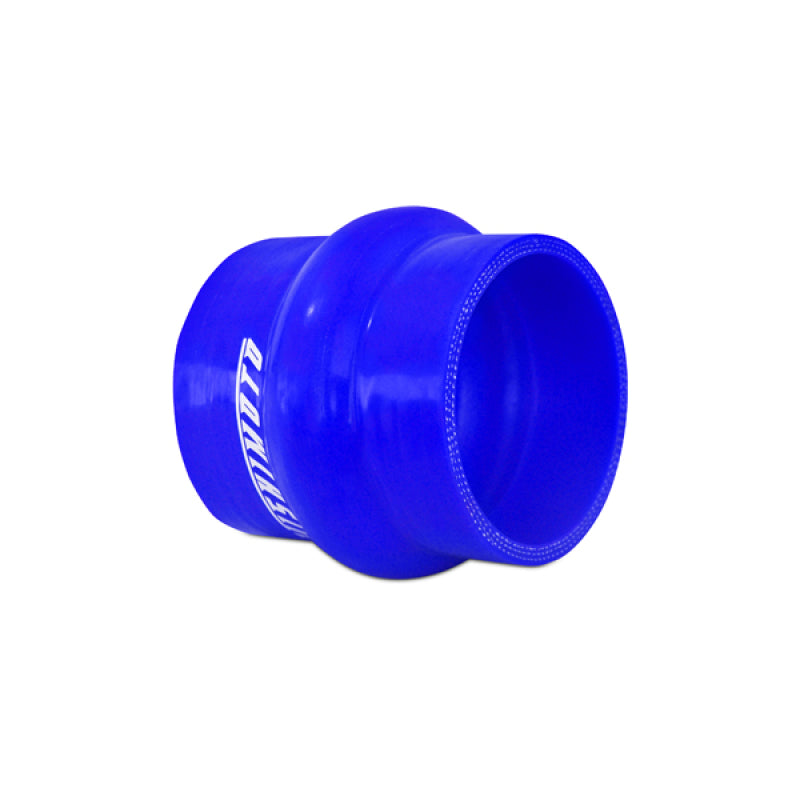 Mishimoto 2.5in Blue Hump Hose Coupler - DTX Performance