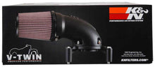 Load image into Gallery viewer, K&amp;N 01-17 Harley Davidson Softail / Dyna FI Performance Air Intake System Silver - DTX Performance