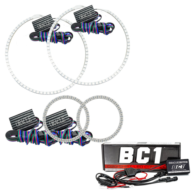 Oracle Volkswagen Touareg 05-06 Halo Kit - ColorSHIFT w/ BC1 Controller - DTX Performance