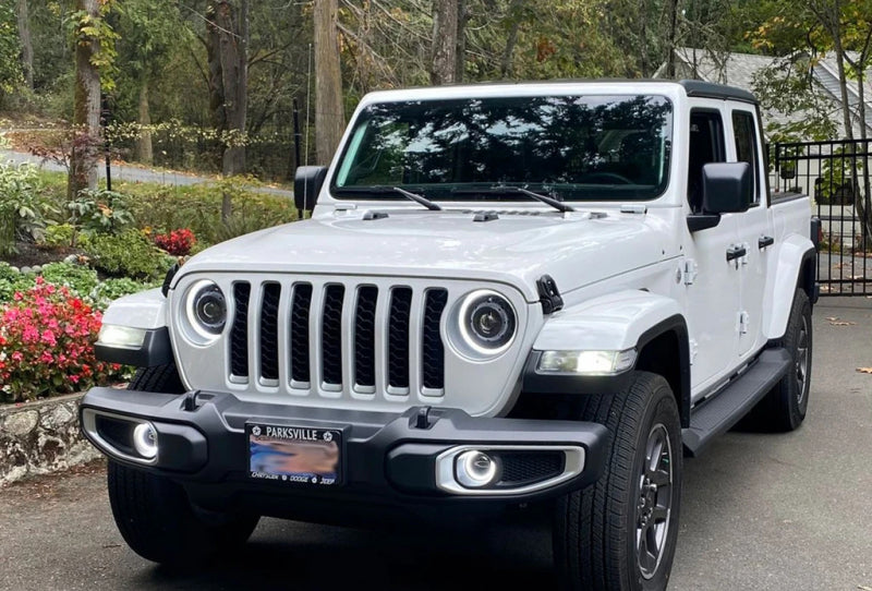 Oracle Jeep Wrangler JK/JL/JT High Performance W LED Fog Lights - DTX Performance