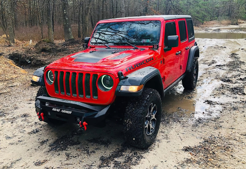 Oracle Jeep JL/Gladiator JT Oculus Switchback Bi-LED Projector Headlights - Amber/White Switchback - DTX Performance