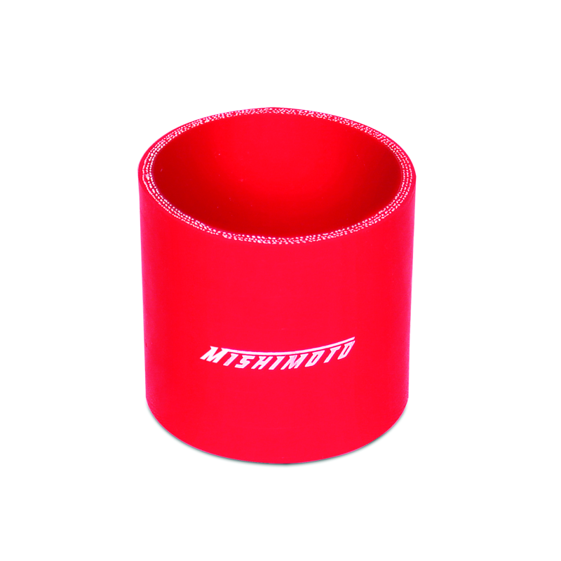 Mishimoto 3.0 Inch Red Straight Coupler - DTX Performance