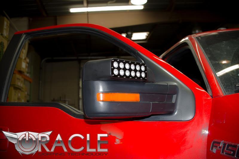 Oracle 09-14 Ford F150/Raptor Off-Road Mirrors - 6000K - DTX Performance