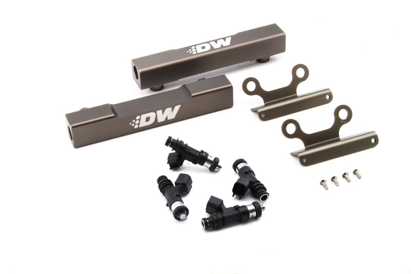 DeatschWerks 02+ Subaru WRX / 07+ STI/LGT Top Feed Fuel Rail Upgrade Kit w/ 1000cc Injectors - DTX Performance