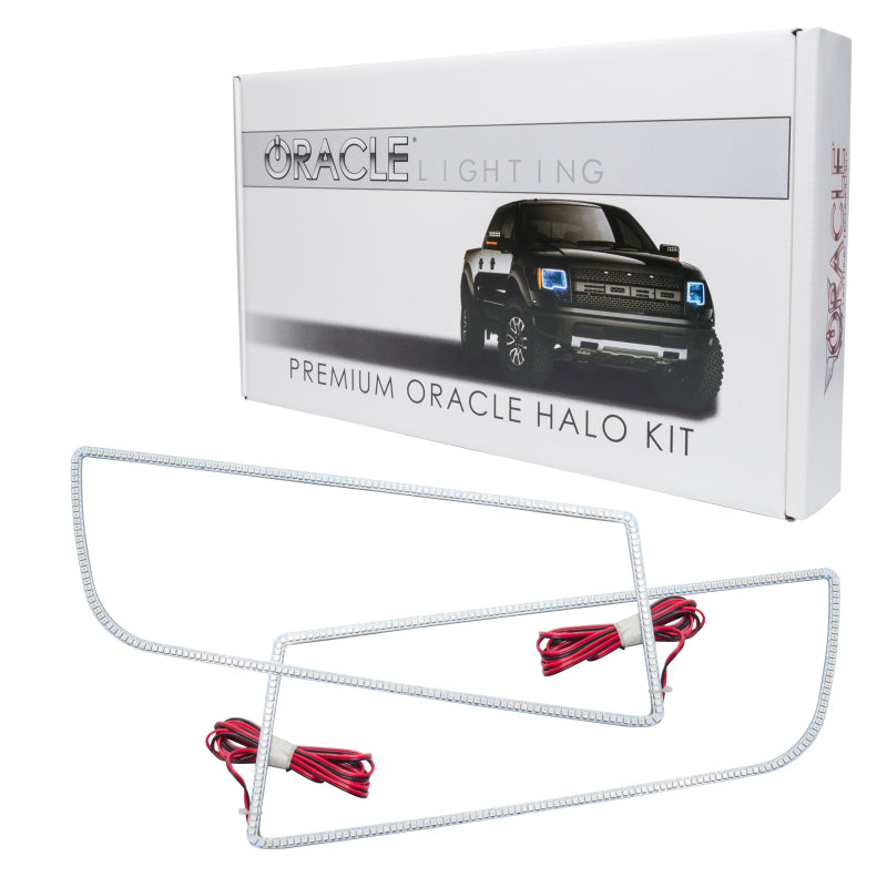 Oracle Chevrolet Camaro Non-RS 14-15 LED Halo Kit Square Style - White - DTX Performance