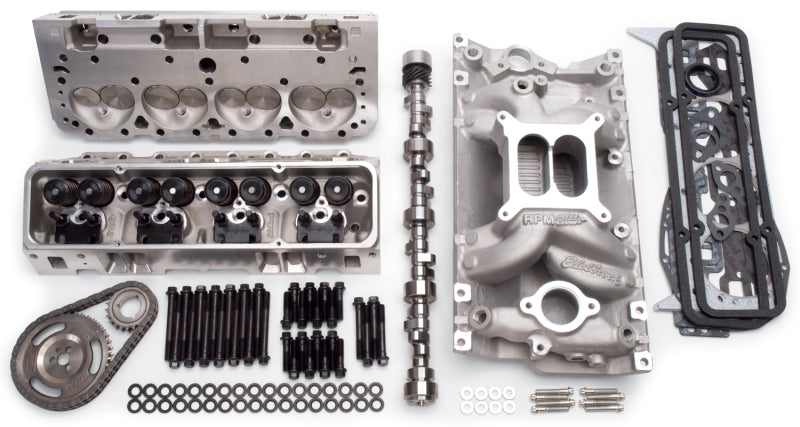 Edelbrock Power Package Top End Kit 383 SBC 460 Hp - DTX Performance