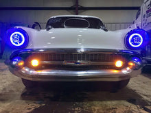 Load image into Gallery viewer, Oracle Pre-Installed Lights 7 IN. Sealed Beam - Blue Halo - DTX Performance