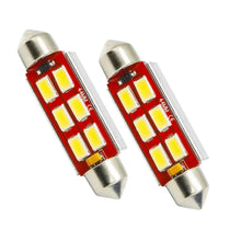 Load image into Gallery viewer, Oracle 44MM 6 LED 3-Chip Festoon Bulbs (Pair) - Cool White - DTX Performance