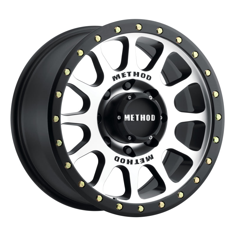 Method MR305 NV 17x8.5 0mm Offset 8x6.5 130.81mm CB Machined/Black Street Loc Wheel - DTX Performance