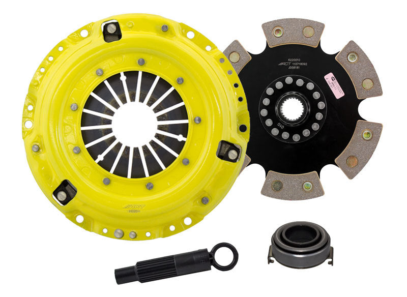 ACT 1990 Honda Prelude XT/Race Rigid 6 Pad Clutch Kit - DTX Performance