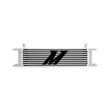 Load image into Gallery viewer, Mishimoto Universal -6AN 10 Row Oil Cooler - Silver - DTX Performance