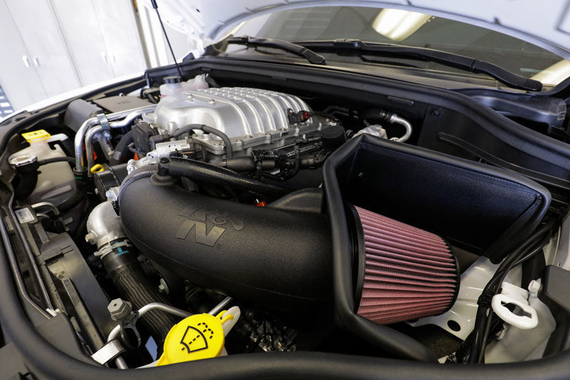 K&N 18-19 Jeep Grand Cherokee Trackhawk V8-6.2L F/I Aircharger Performance Intake - DTX Performance