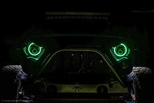 Load image into Gallery viewer, Oracle 7in High Powered LED Headlights - Black Bezel - ColorSHIFT 2.0 - DTX Performance