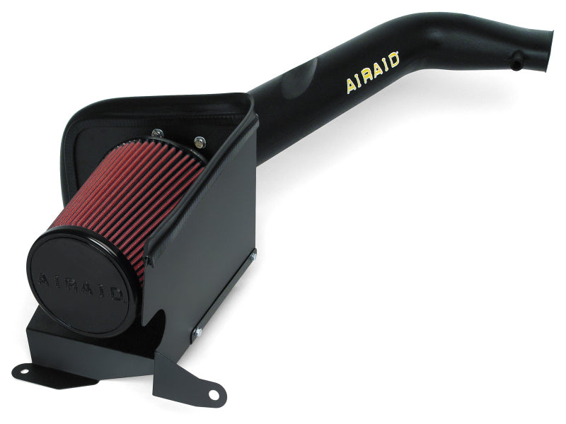 Airaid 03-06 Jeep Wrangler 2.4L CAD Intake System w/ Tube (Dry / Red Media) - DTX Performance