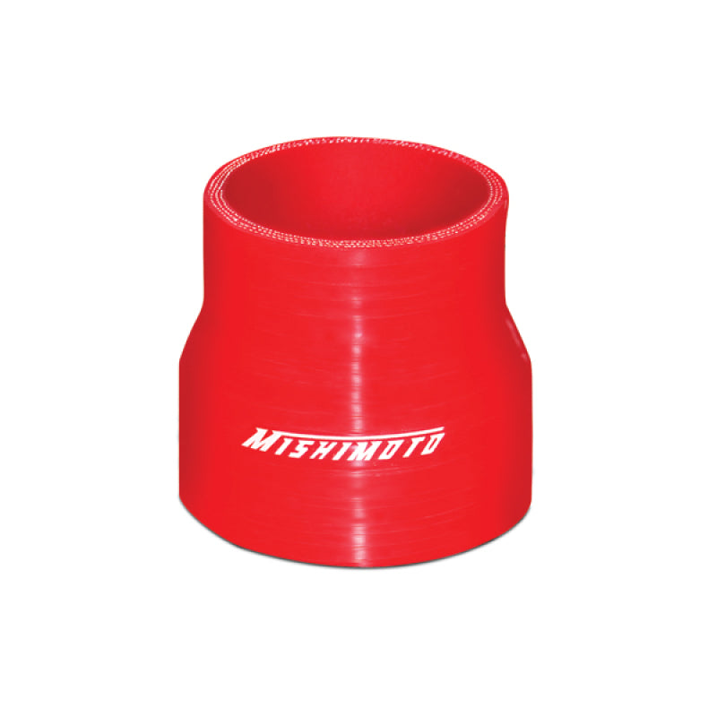 Mishimoto 2.5 to 3.0 Inch Red Transition Coupler - DTX Performance