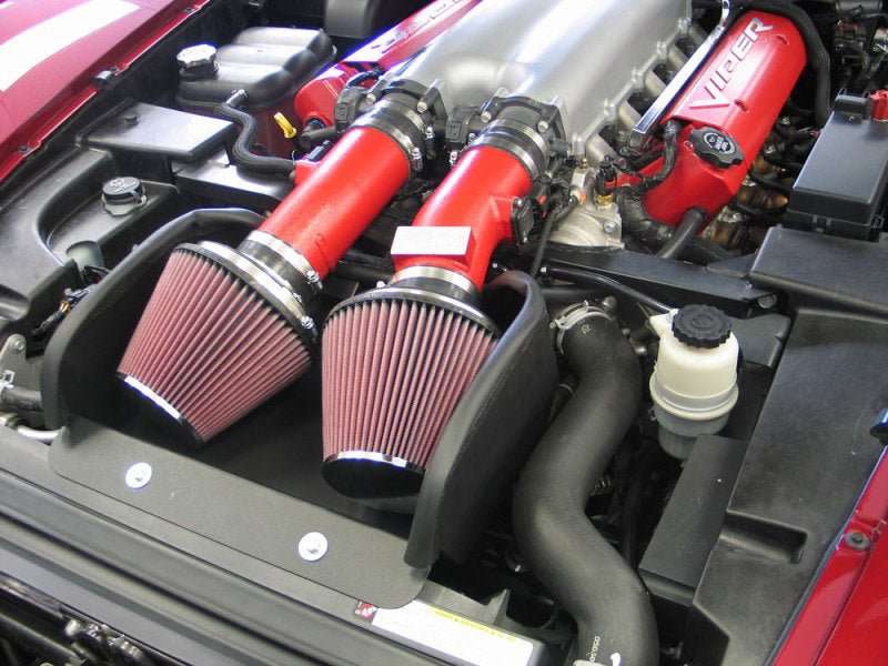 K&N 08 Dodge Viper 8.4L-V10 Red Typhoon Short Ram Intake - DTX Performance