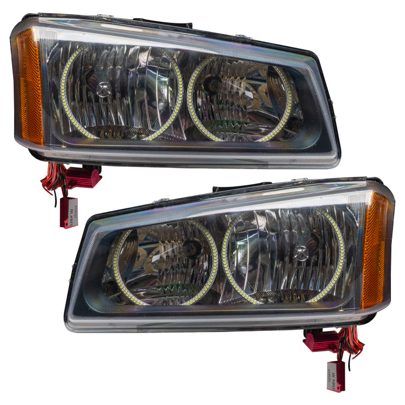 Oracle Lighting 03-06 Chevrolet Silverado Pre-Assembled LED Halo Headlights -Blue - DTX Performance