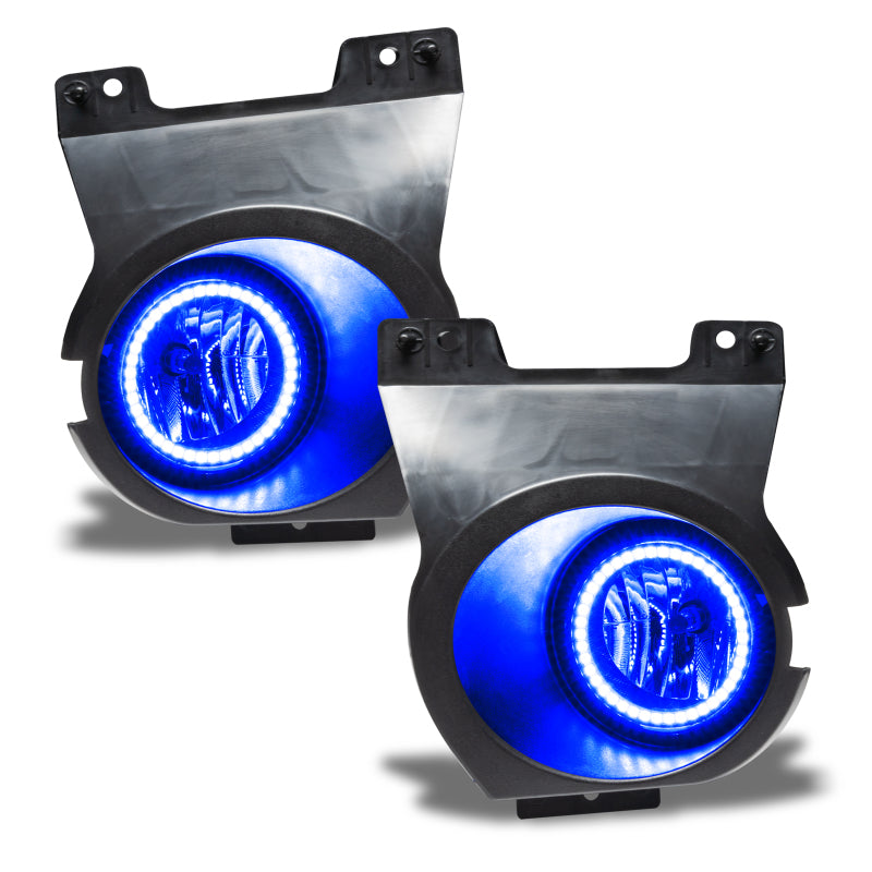 Oracle Lighting 11-14 Ford F-150 Pre-Assembled LED Halo Fog Lights -Blue - DTX Performance