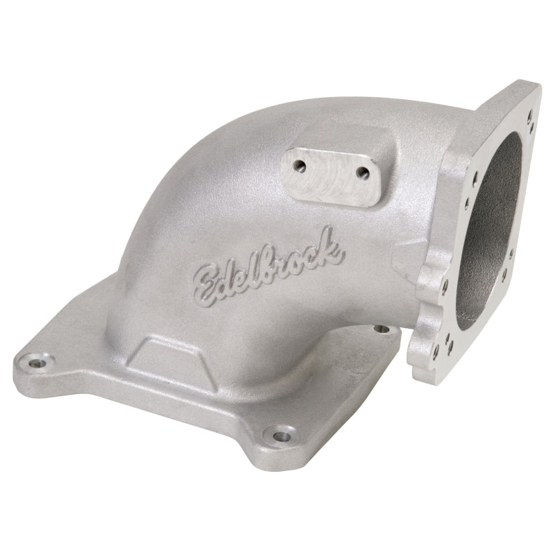 Edelbrock EFI Intake Elbow Universal 100 Deg 120mm T B to 4500 Dominator Flange - DTX Performance