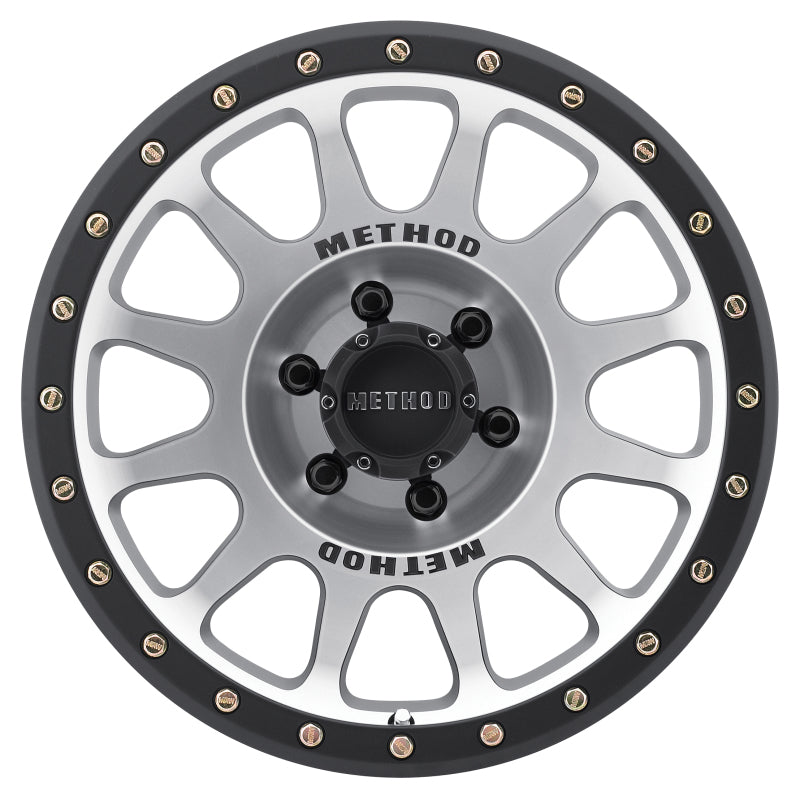 Method MR305 NV 18x9 +18mm Offset 6x5.5 108mm CB Machined/Black Street Loc Wheel - DTX Performance