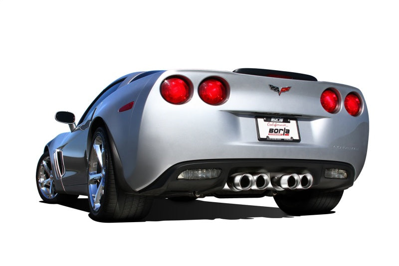 Borla 09-12 Chevy Corvette C6 Coupe/Convertible 6.2L 8cyl Aggressive ATAK Exhaust - DTX Performance