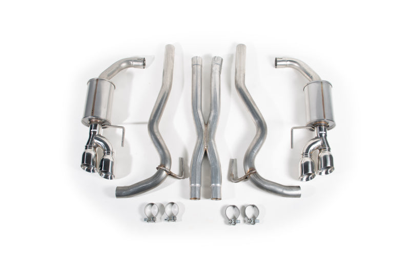 Roush 2018-2024 Ford Mustang 5.0L V8 Cat-Back Exhaust Kit (Fastback Only) - DTX Performance