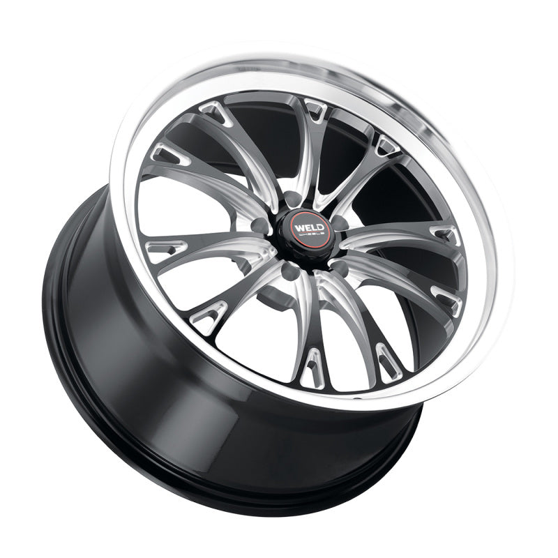 Weld S113 20X10.5 Belmont 5X120 ET38 BS7.25 Gloss Black MIL Dia 72.56 - DTX Performance