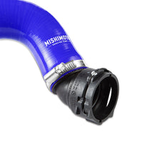 Load image into Gallery viewer, Mishimoto 15+ Ford Mustang GT Blue Silicone Upper Radiator Hose - DTX Performance