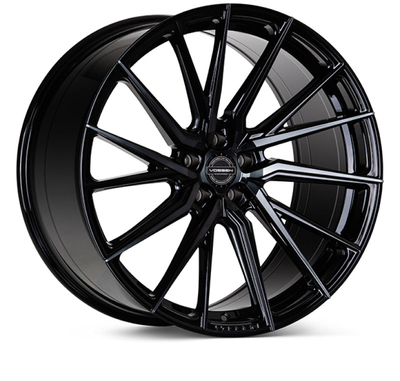 Vossen HF-4T 20x8.5 / 5x112 / ET40 / Flat Face / 66.5 - Tinted Gloss Black - Left Wheel - DTX Performance