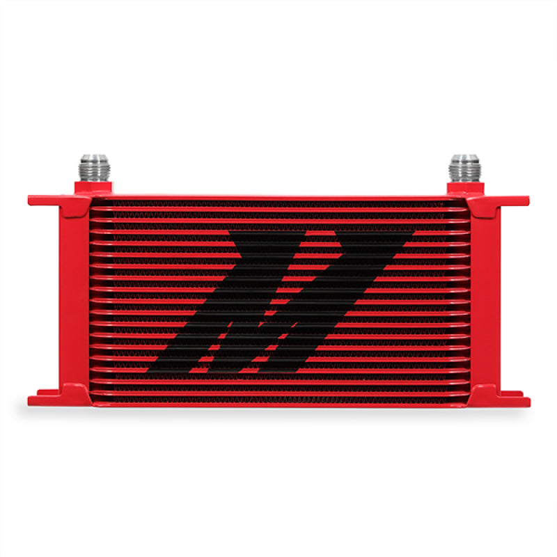 Mishimoto Universal 19 Row Oil Cooler - Red - DTX Performance